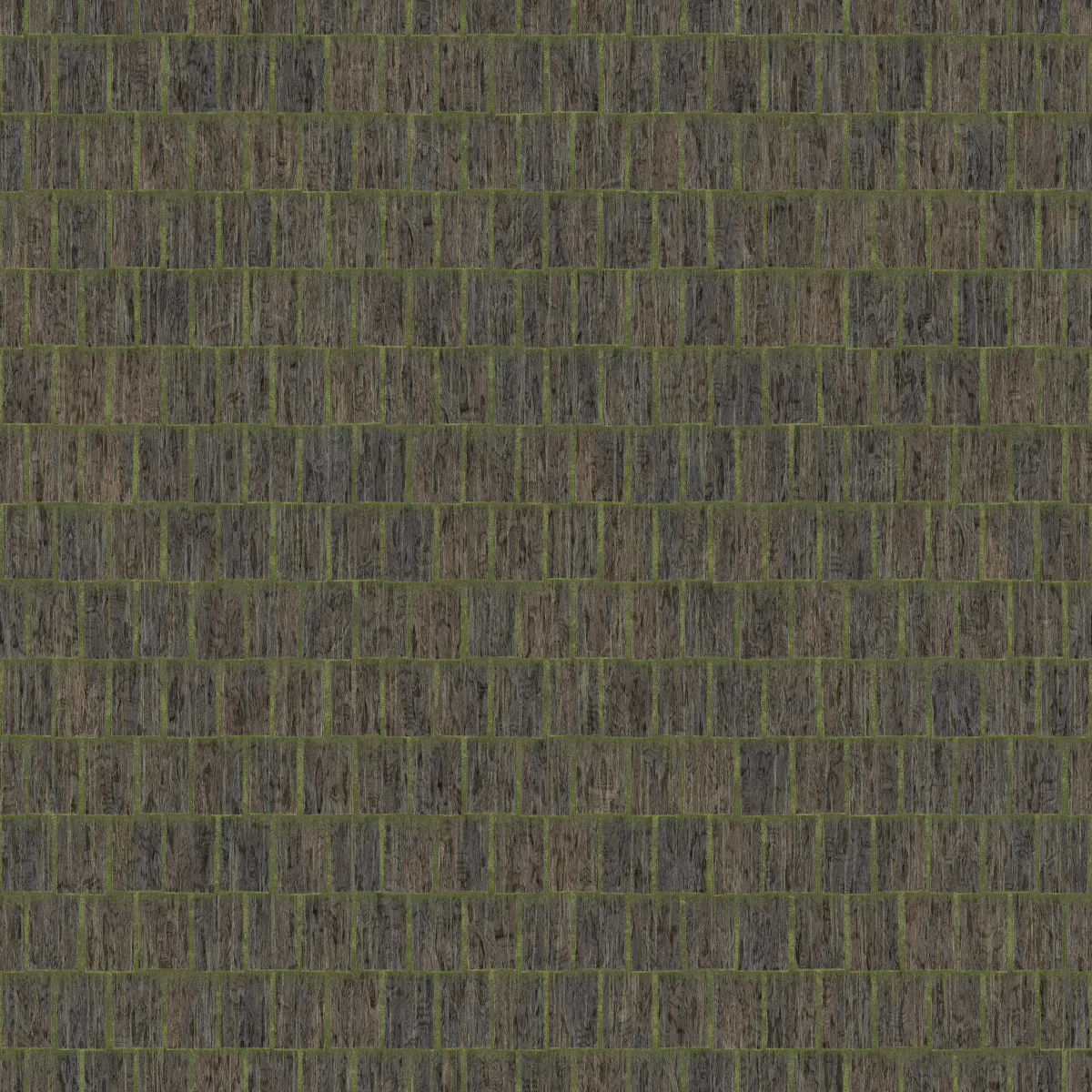 Mossy Wooden Shingle Roof 6481 - Image 4