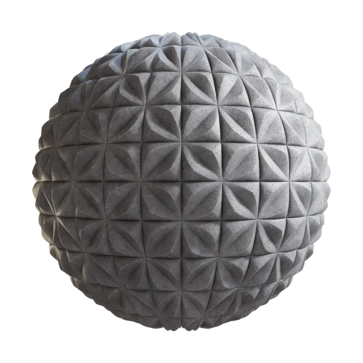 Patterned Concrete Tiles 6527