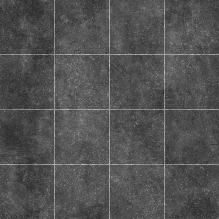 Polished Concrete Tiles PBR Texture