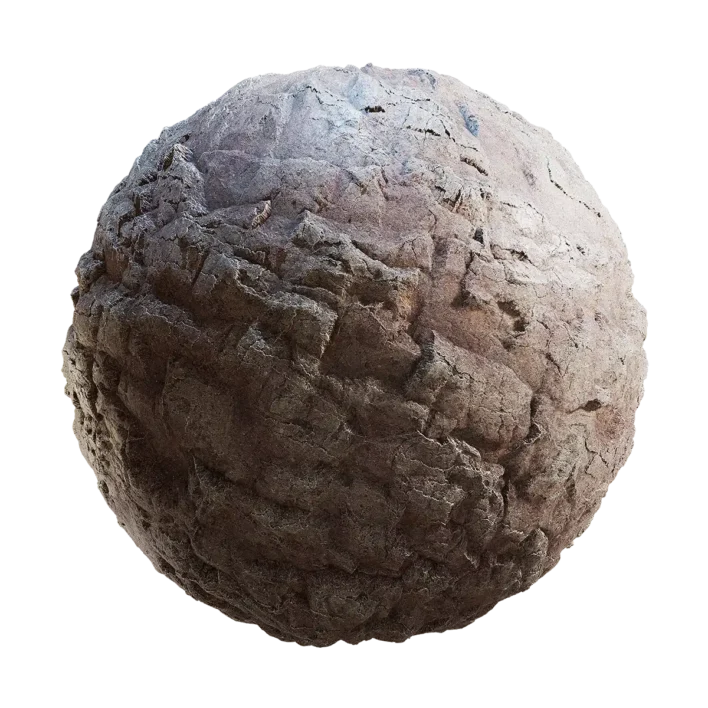 Rough Brown Rock 6488