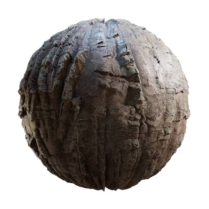 Rough Brown Rock 6489