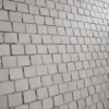 White Concrete Block Wall 6536 - Image 2