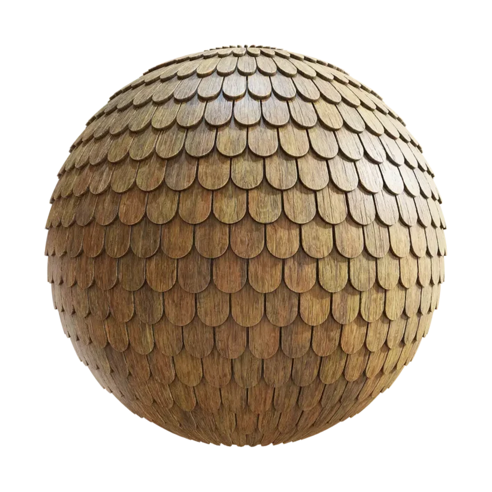 Wooden Shingle Roof 6479