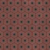 Black Red Patterned Fabric 6612 - Image 4