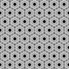 Black Red Patterned Fabric 6612 - Image 9