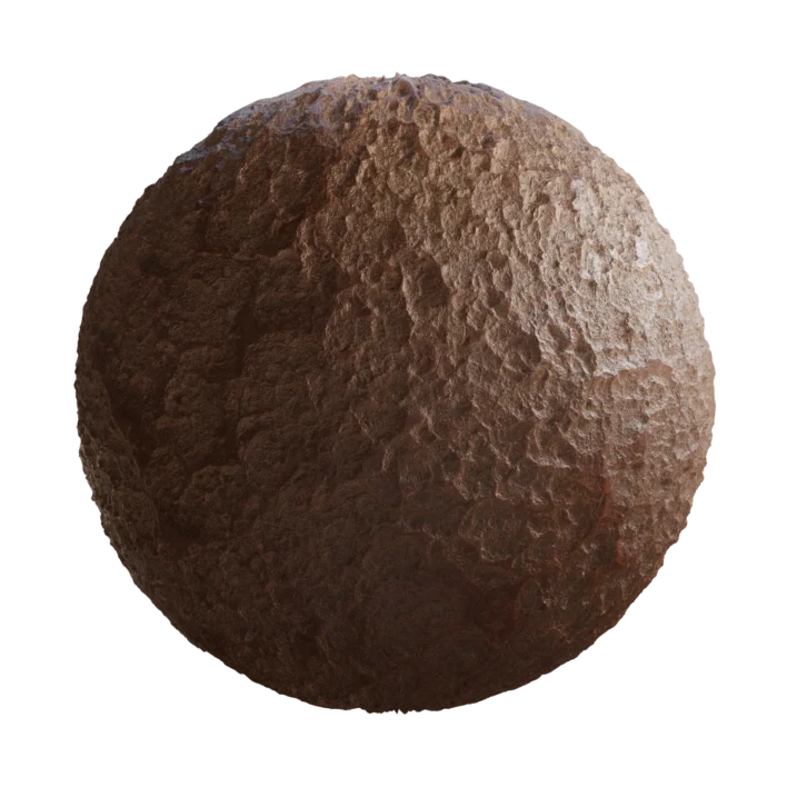 Brown Dusty Rock 6571
