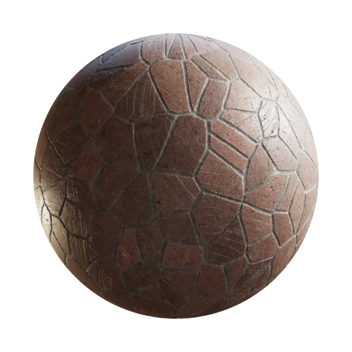 Brown Paving Stone Slabs 6606