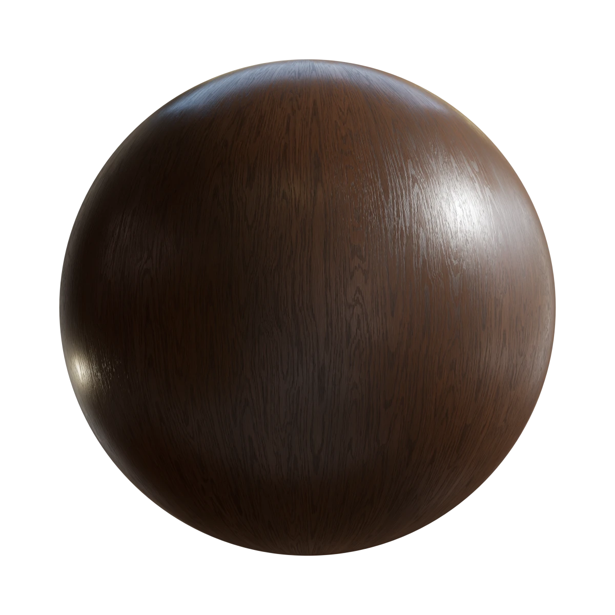 Dark Oak Wood PBR Texture