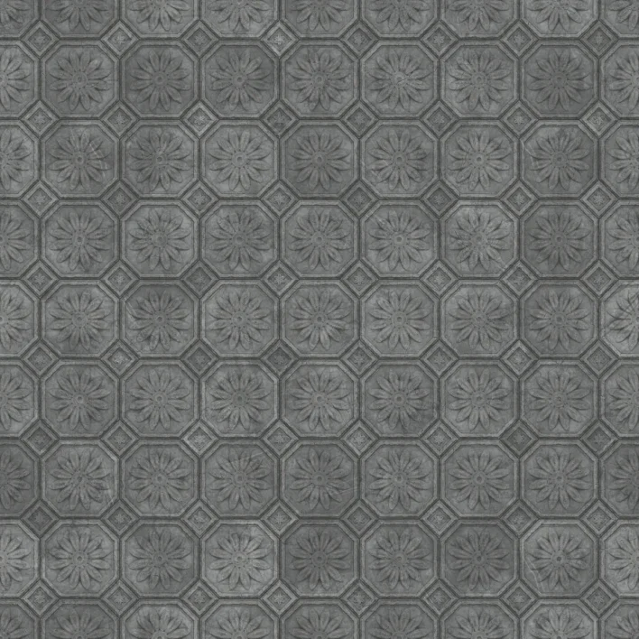 Decorative Concrete Tiles PBR Texture