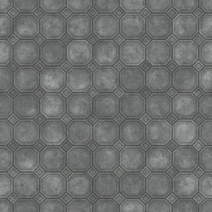 Decorative Concrete Tiles PBR Texture
