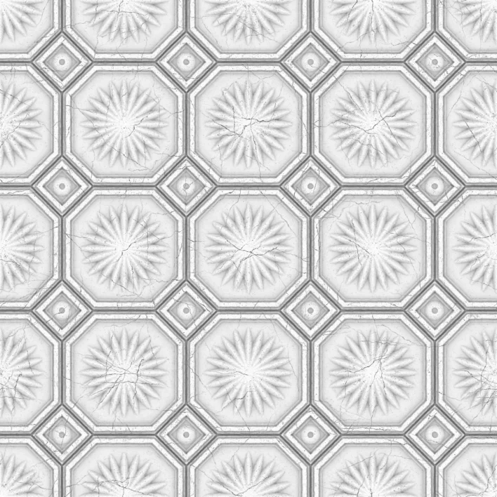 Decorative Concrete Tiles PBR Texture