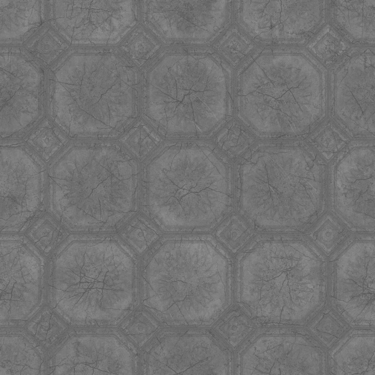 Decorative Concrete Tiles PBR Texture