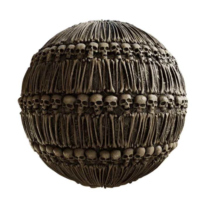 Skull Pattern Ground 6611