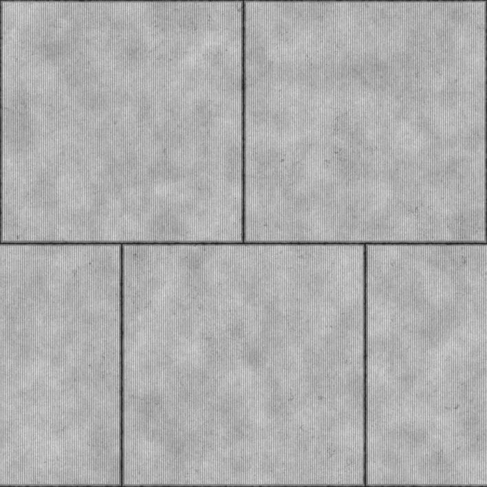 Striped Concrete Slabs PBR Texture