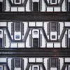 Black White Spaceship Wall 6682 - Image 2