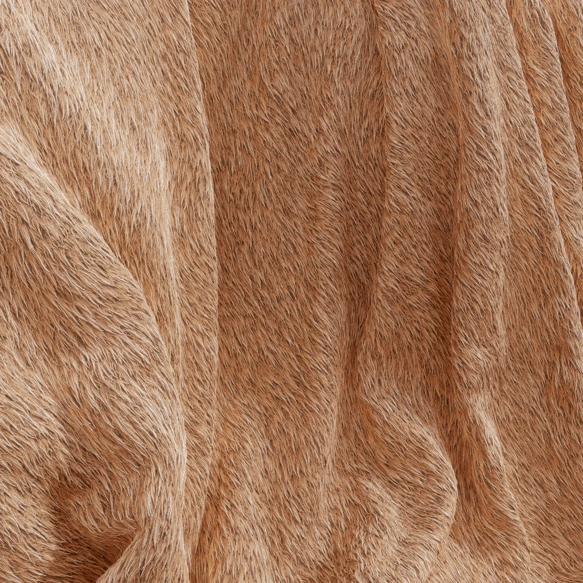 Light Brown Faux Fur Fabric Craft Squares, Light Brown Fur Fabric, Light  Brown Fur Material, Light Brown Faux Fur