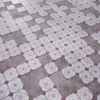 Damaged Red White Portuguese Tiles 6694 - Image 2