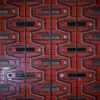 Red Black Spaceship Wall 6683 - Image 2