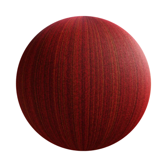 Red Fabric PBR Texture
