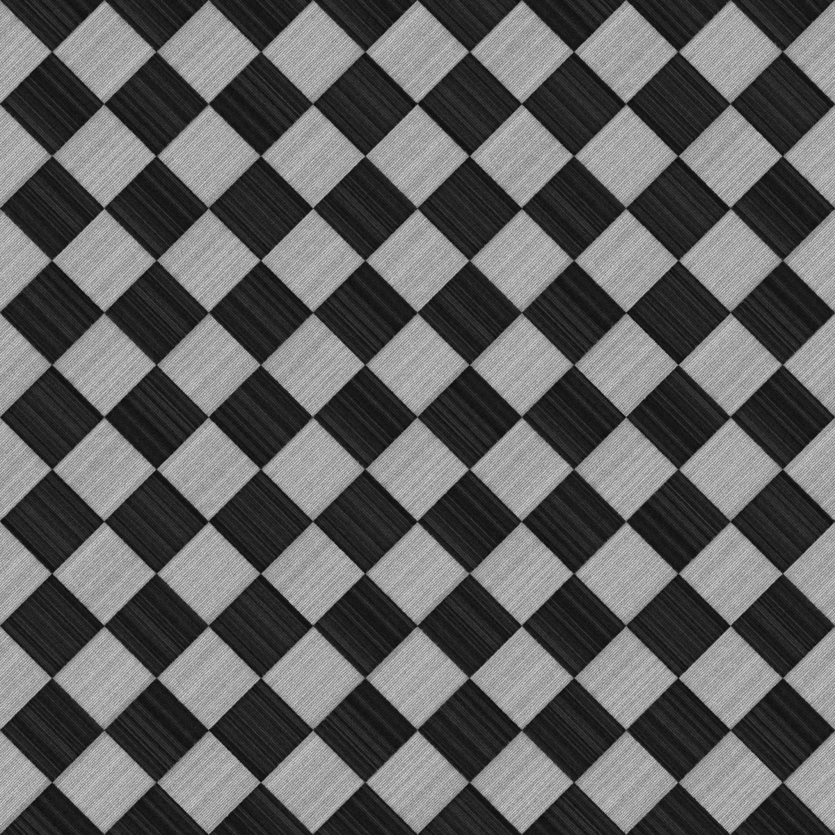 White Black Checker Carpet 6703 - Image 4