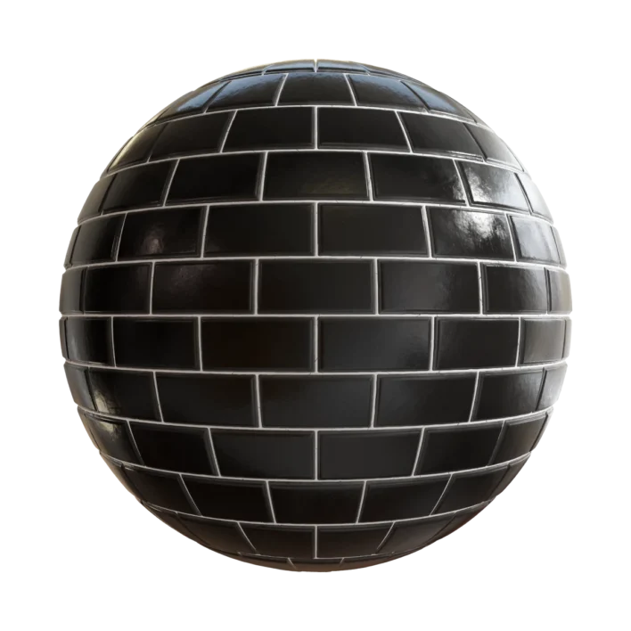 Black Brick Tiles 6761