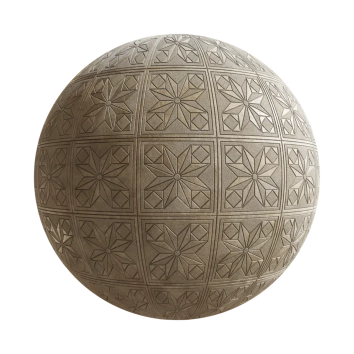 Concrete Patterned Tiles 6747