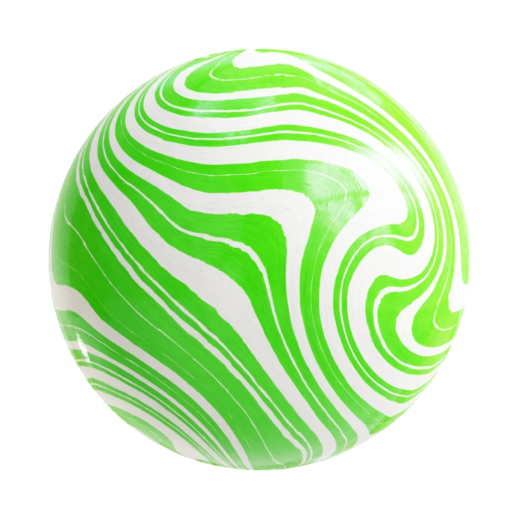 Green White Peppermint 6817