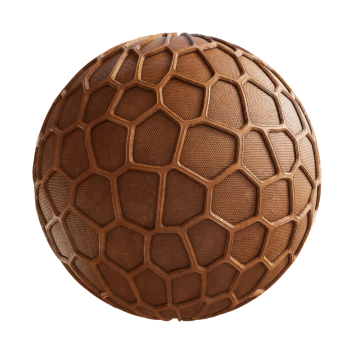 Patterned Clay Ceramic 6765