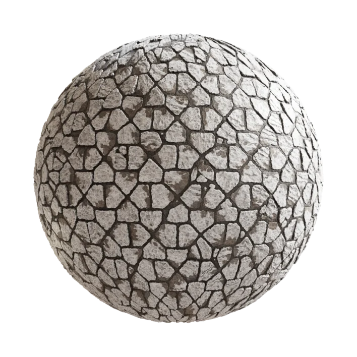 White Stone Wall 6794