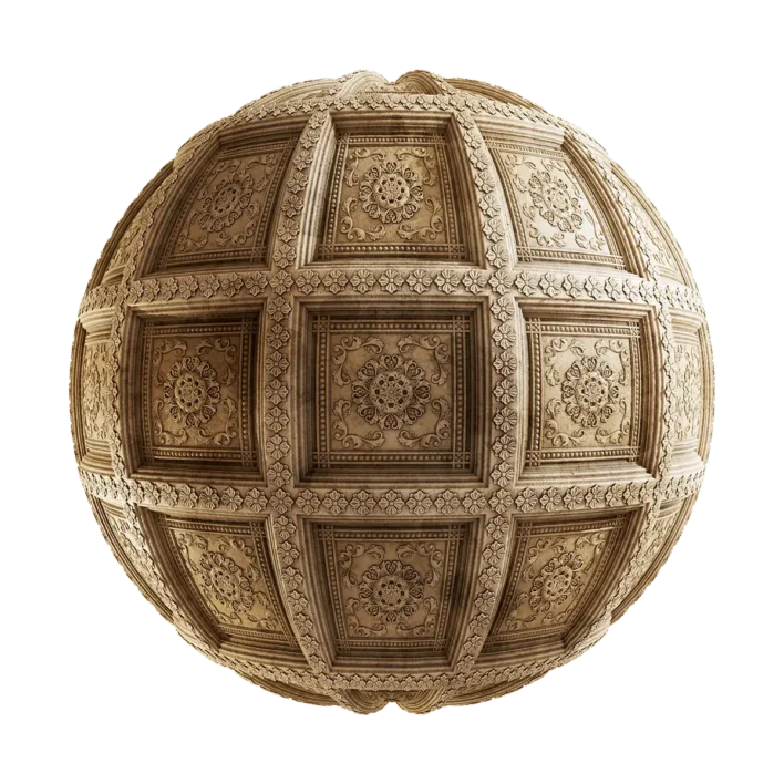 Old Baroque Ceiling 6966