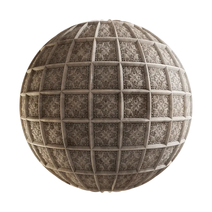 Old Baroque Ceiling 6968