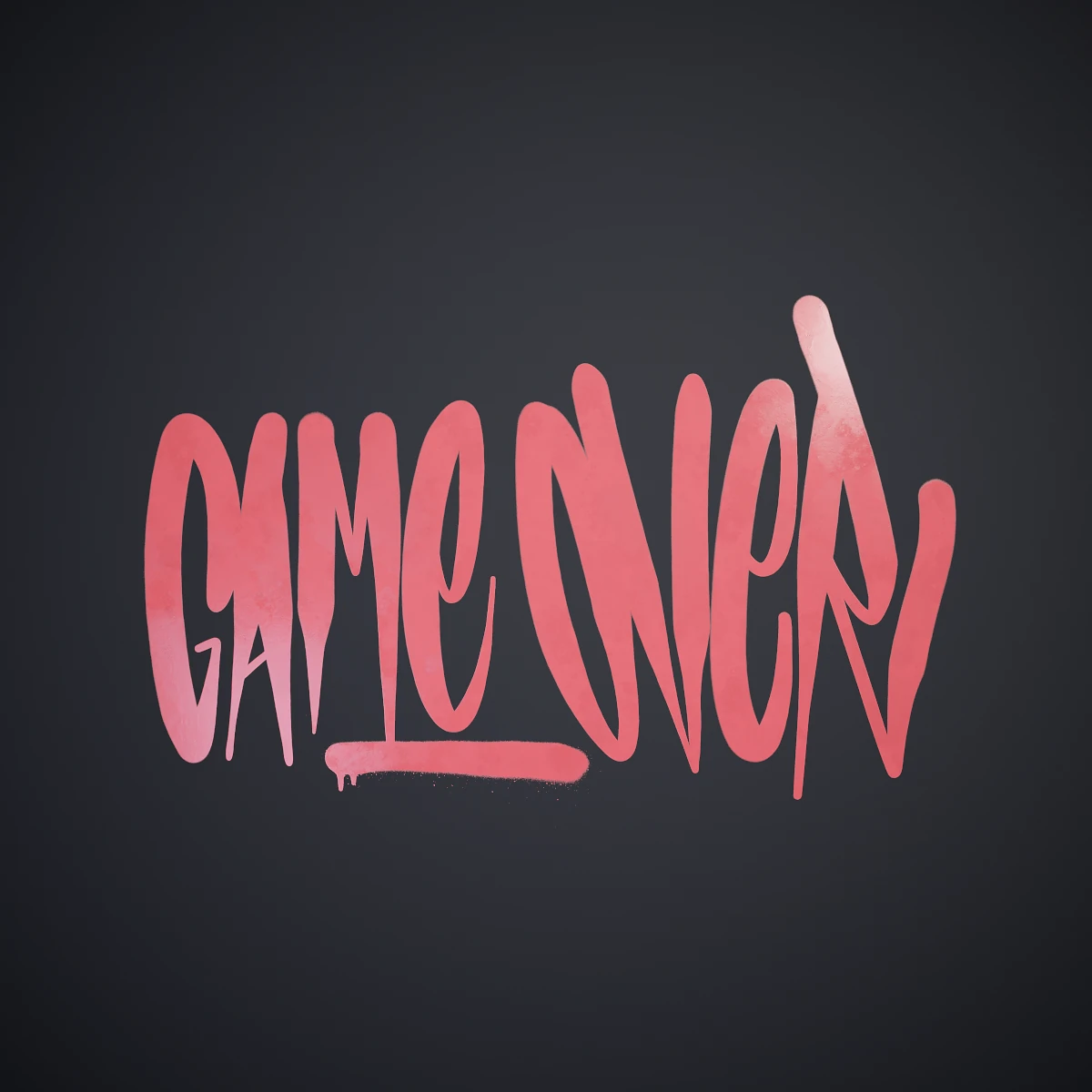 Game Over Tag Spray Paint DE25 - Image 2