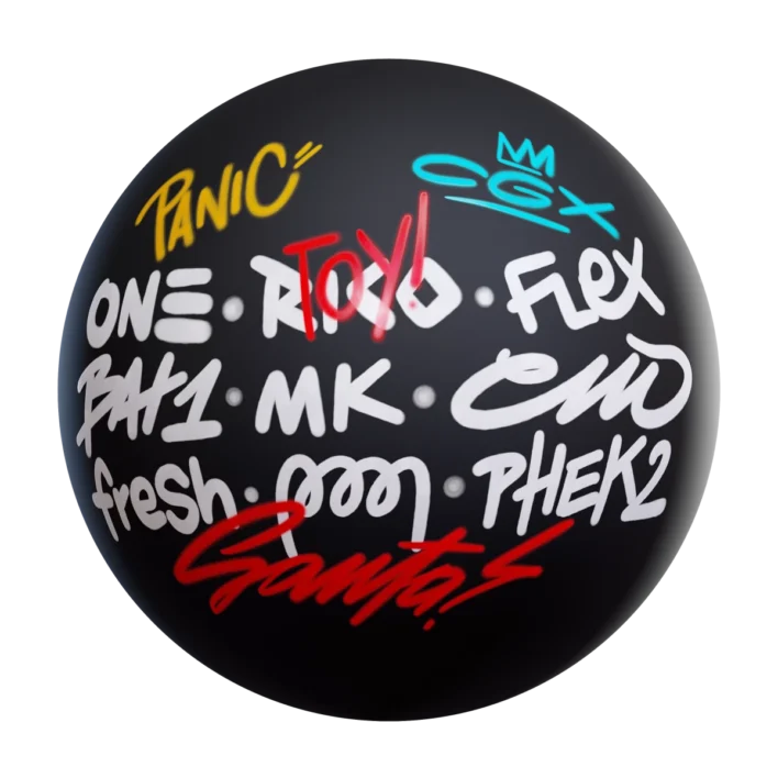 Many Tags Spray Paint DE29