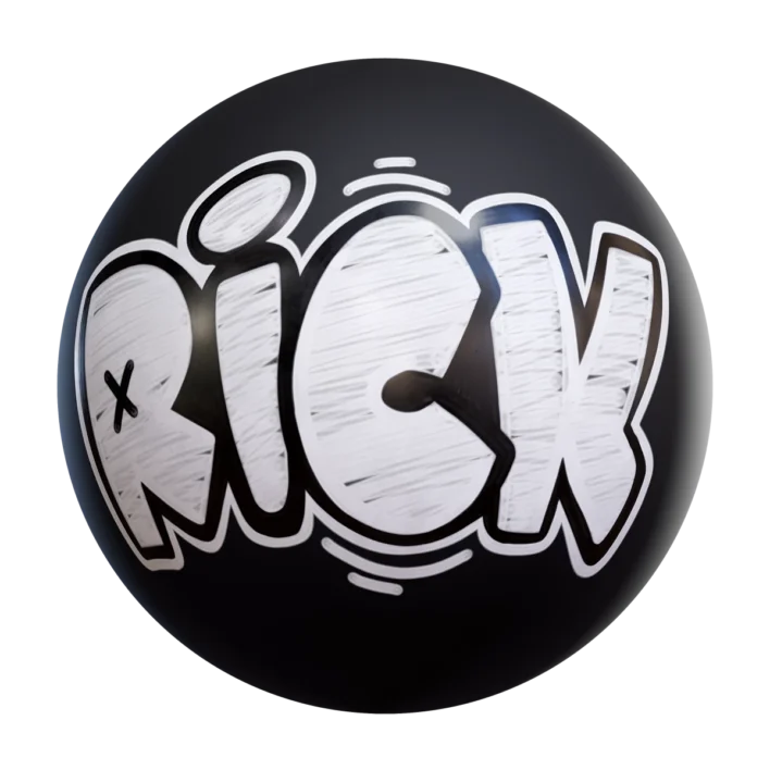 Rick Graffiti Spray Paint DE33