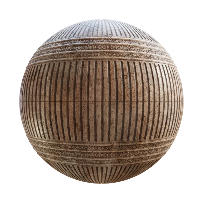 Dirty Stone Pillar 7074