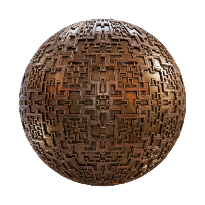 Metal Ornament 7043