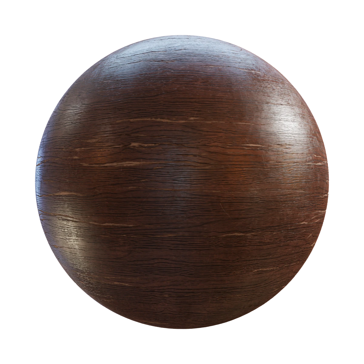 Old Dark Wood PBR Texture