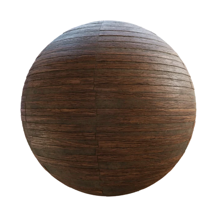 Old Wooden Floor PBR Texture