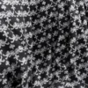 Patterned Black Silver Fabric 7040 - Image 2