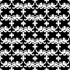 Patterned Black Silver Fabric 7040 - Image 9