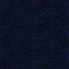 Patterned Blue Gold Fabric 7038 - Image 5