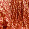 Patterned Red Gold Fabric 7039 - Image 2
