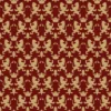 Patterned Red Gold Fabric 7039 - Image 4