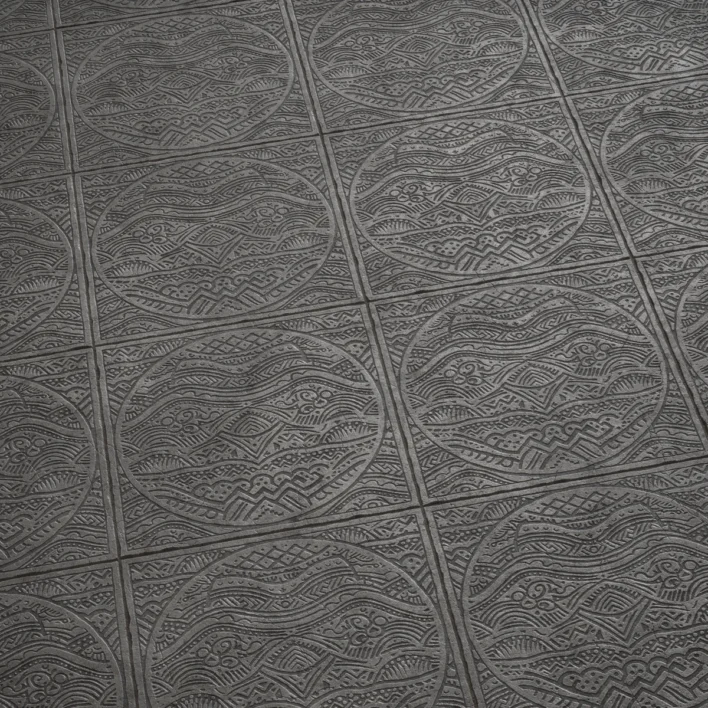 Patterned stone tiles pbr texture