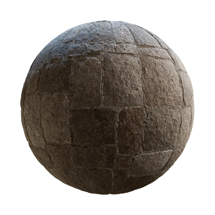 Rough Stone Wall 7035