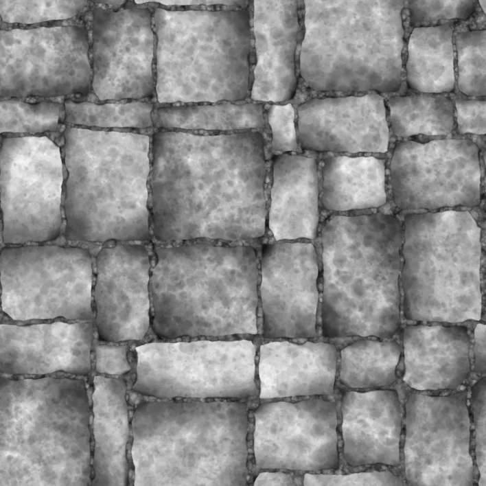 Rough Stone Wall PBR Texture