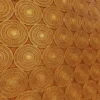 Round Golden Metal Ornaments 7046 - Image 2
