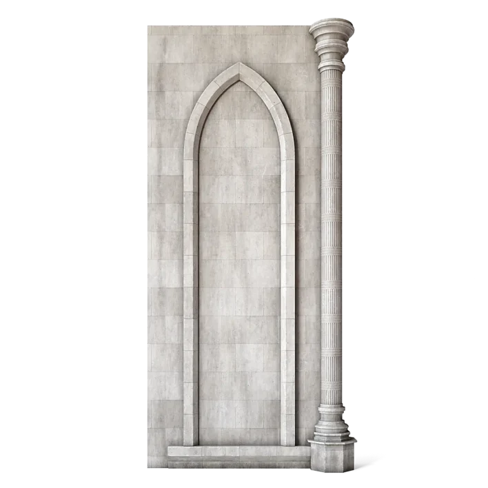 Throne Room Stone Wall