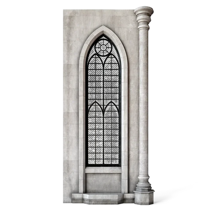 Throne Room Window Wall