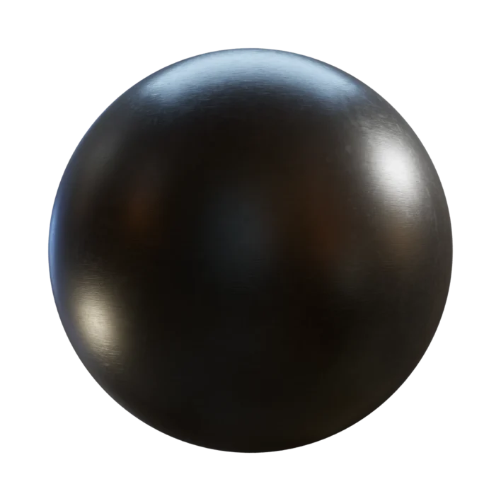 Black Painted Brushed Steel 7079